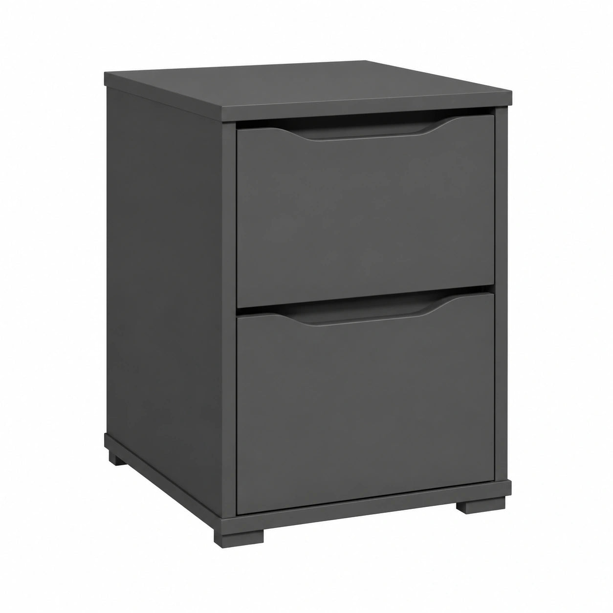 Mesa de Noche Vicco Ruben Antracita para Cama, 40.2x53.6 cm