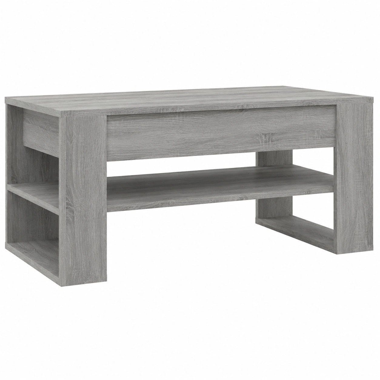 Mesa de Centro Gris Sonoma 102x55x45 cm para Salón