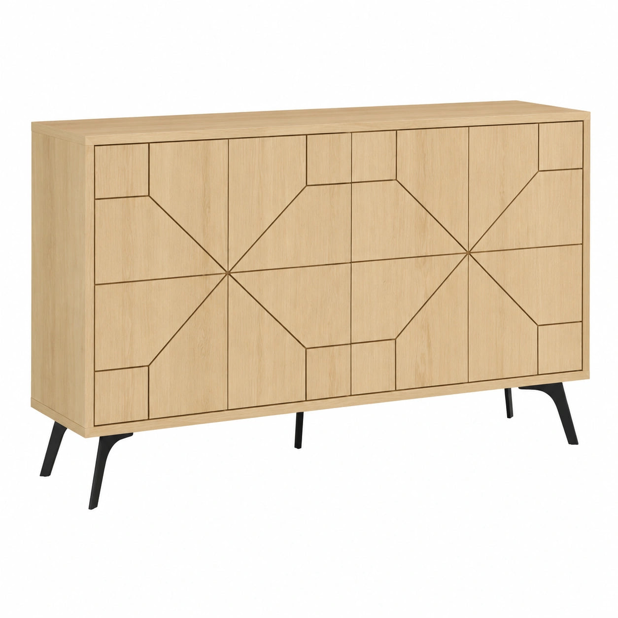 Mueble Consola de Roble Dune, 123x77.4x35 cm