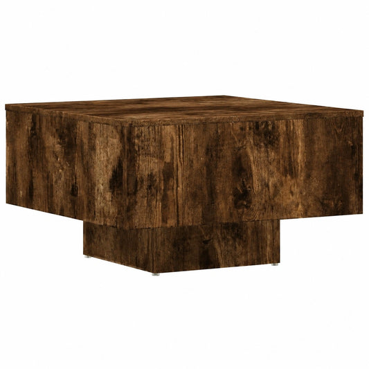 Mesa Auxiliar de Centro en Roble Ahumado 60x60x31,5 cm