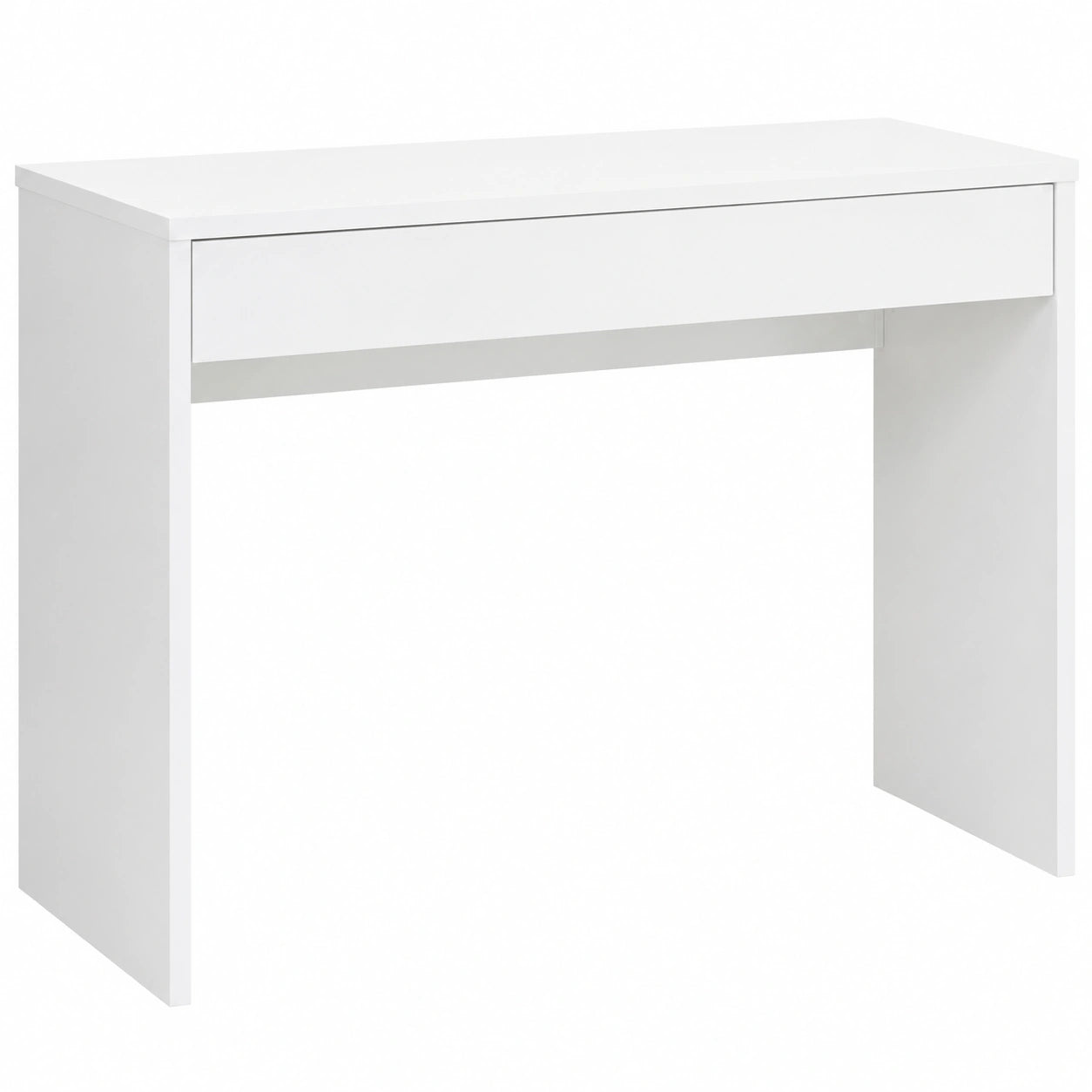 Mesa Consola de Madera con Recubrimiento de Melamina, 100x80x40 cm